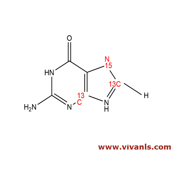 Stable Isotope Labeled Compounds-Guanine-13C2,15N-1663664788.png
